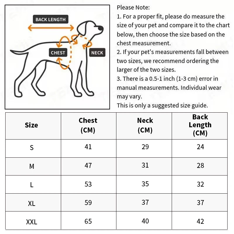 Warm Flannel Pet Clothes for Dogs
