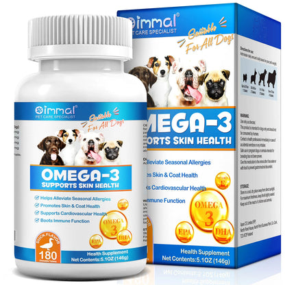 Omega-3 Pet Supplement – Skin, Coat & Immune Support