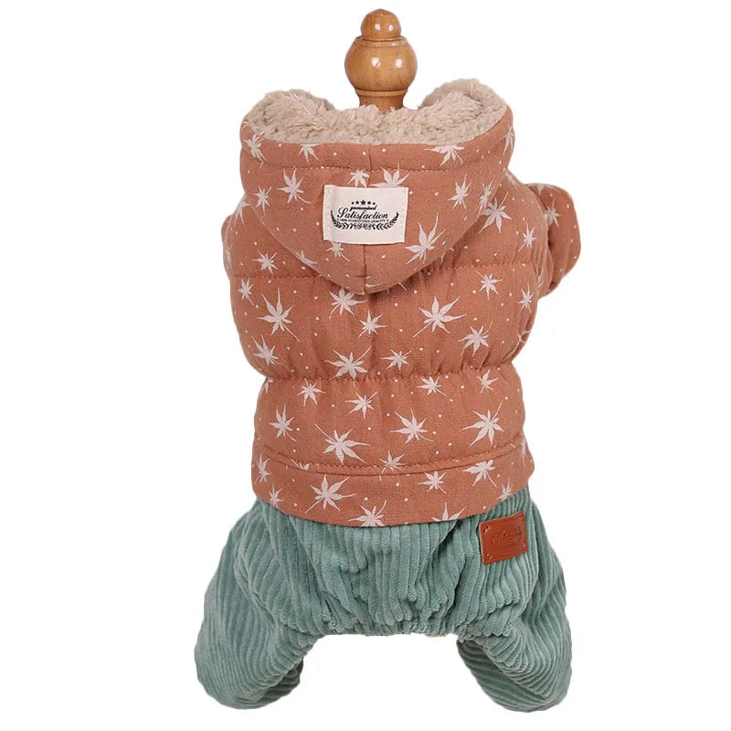 Warm Winter Dog Coat for Small Dogs