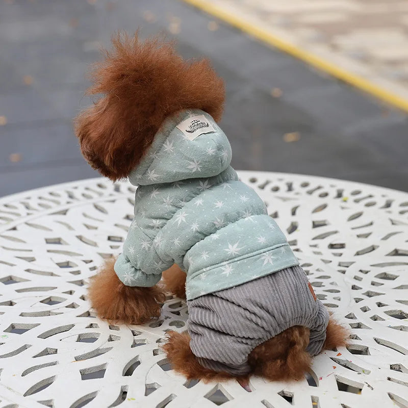 Warm Winter Dog Coat for Small Dogs