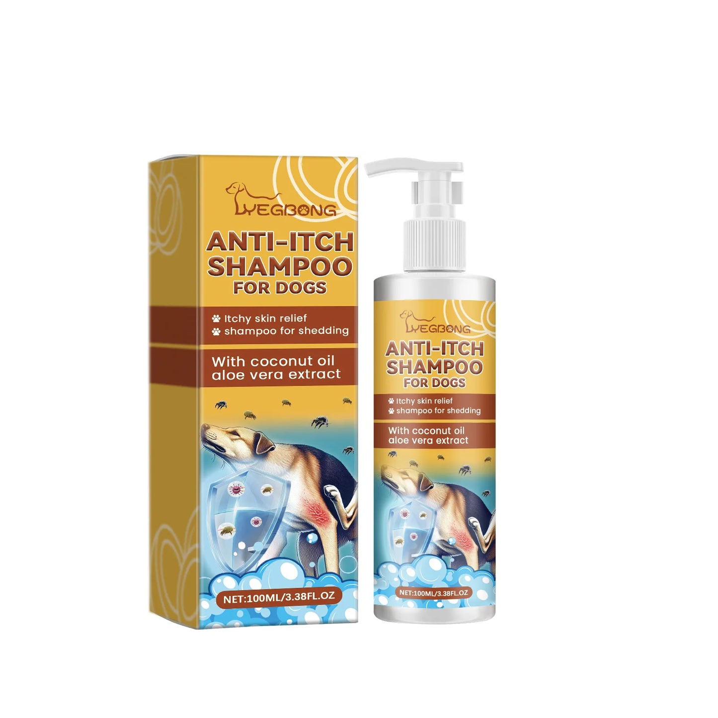 Dog Shampoo & Conditioner – Anti-Itch Sensitive Care