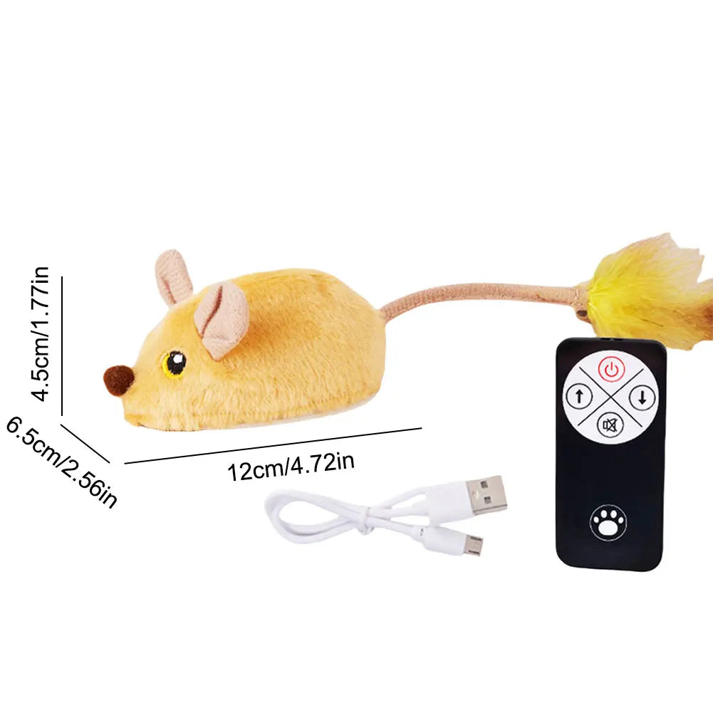 Electronic Moving Mouse Cat Toy