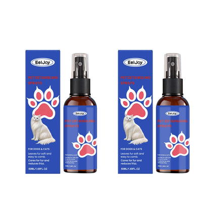 Pet Hair Detangling Spray – Shine & Tangle Care