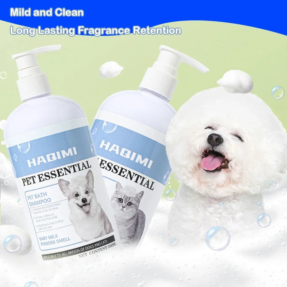 500ml Pet Shampoo – Anti-Itch Deodorizing Bath Gel