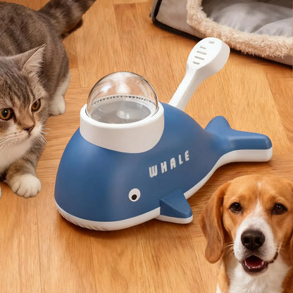 Whale Treat Dispenser Dog Toy – Slow Feeder