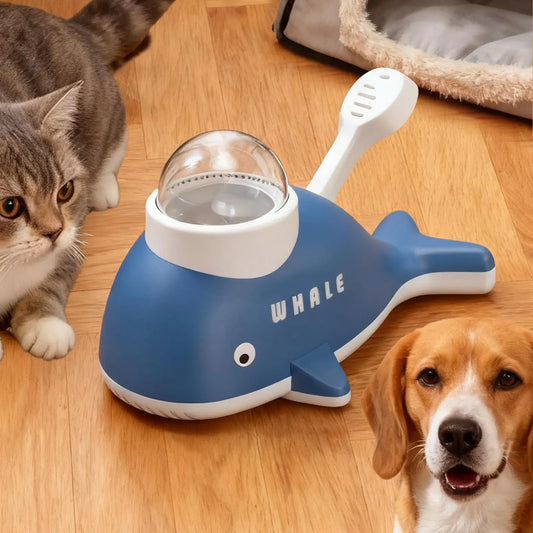 Whale Treat Dispenser Dog Toy – Slow Feeder