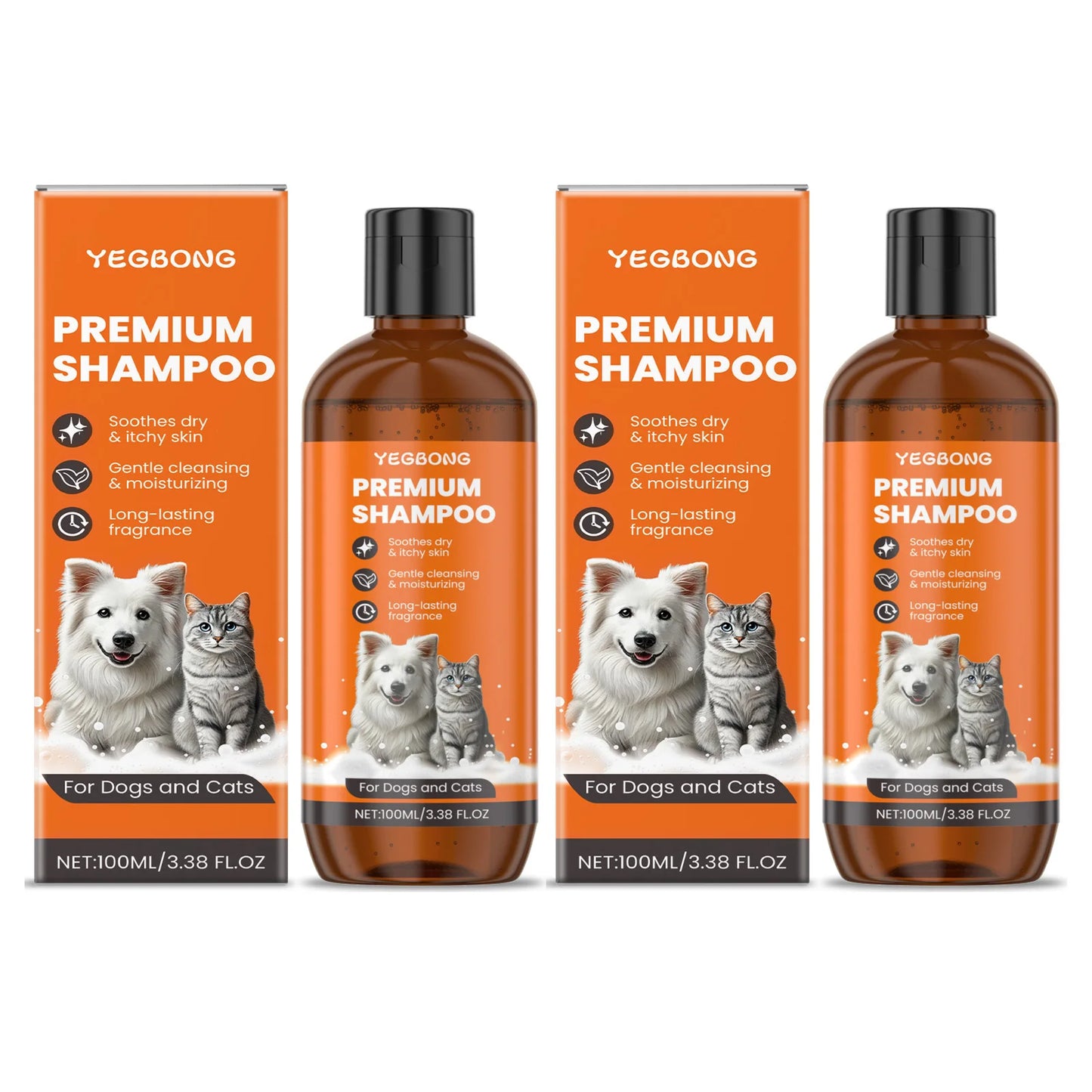 Pet Anti-Dandruff Shampoo – Flea & Itch Control