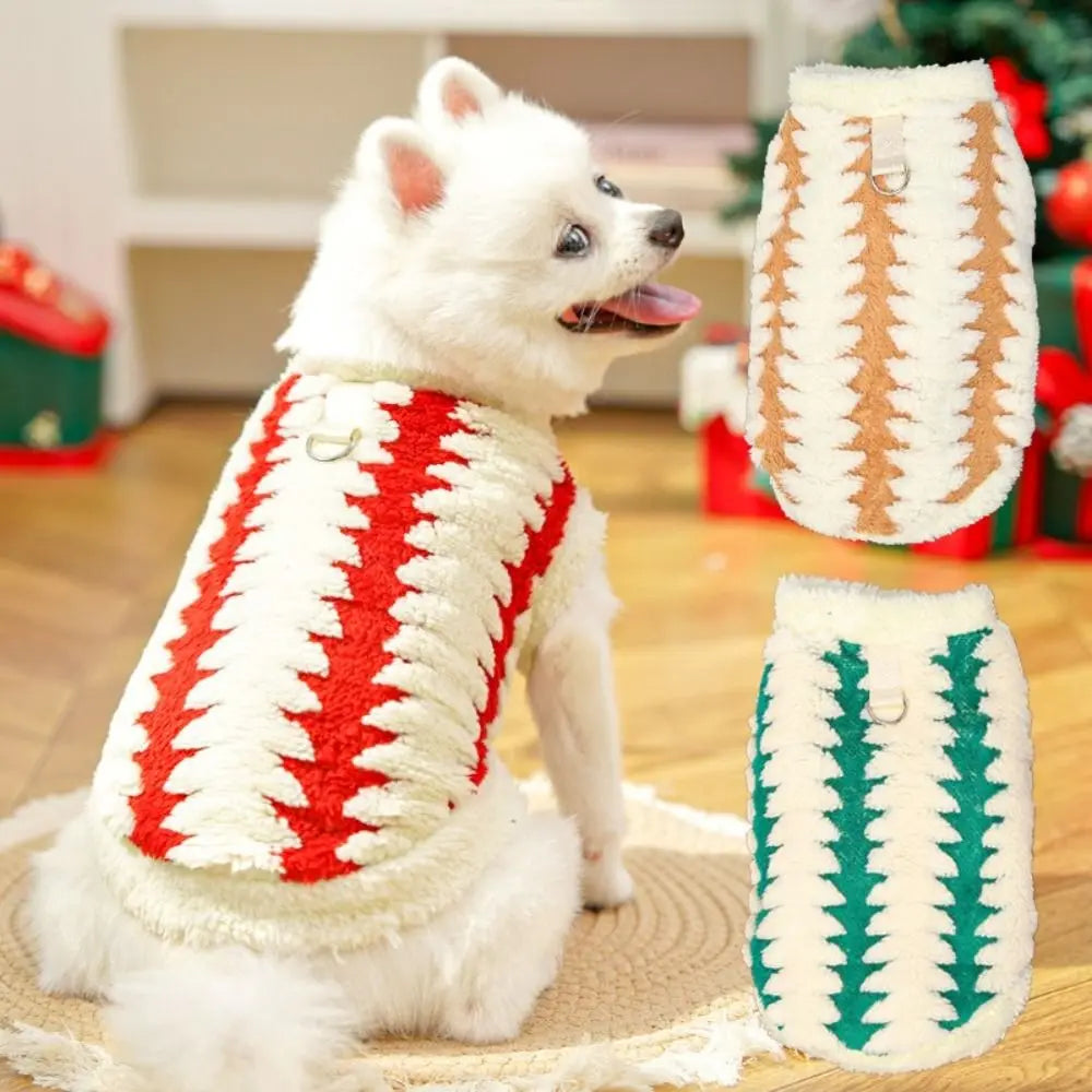 Windproof Christmas Pet Sweatshirt