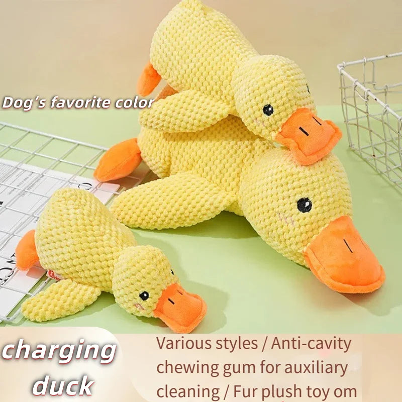 Dog & Puppy Plush Toy for Teething & Play