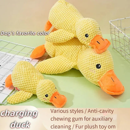 Dog & Puppy Plush Toy for Teething & Play