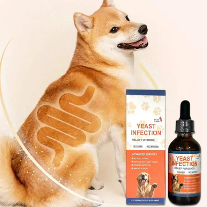 Pet Yeast Drops 60ml – Digestive & Skin Health Supplement