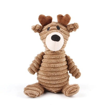 Plush Squeaky Dog Toy for Puppies