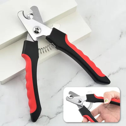Professional Pet Nail Clippers – Dog & Cat Trimmer