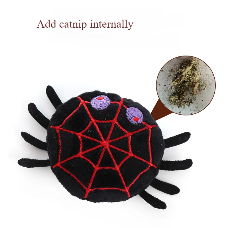 Halloween Bat & Spider Catnip Cat Toys