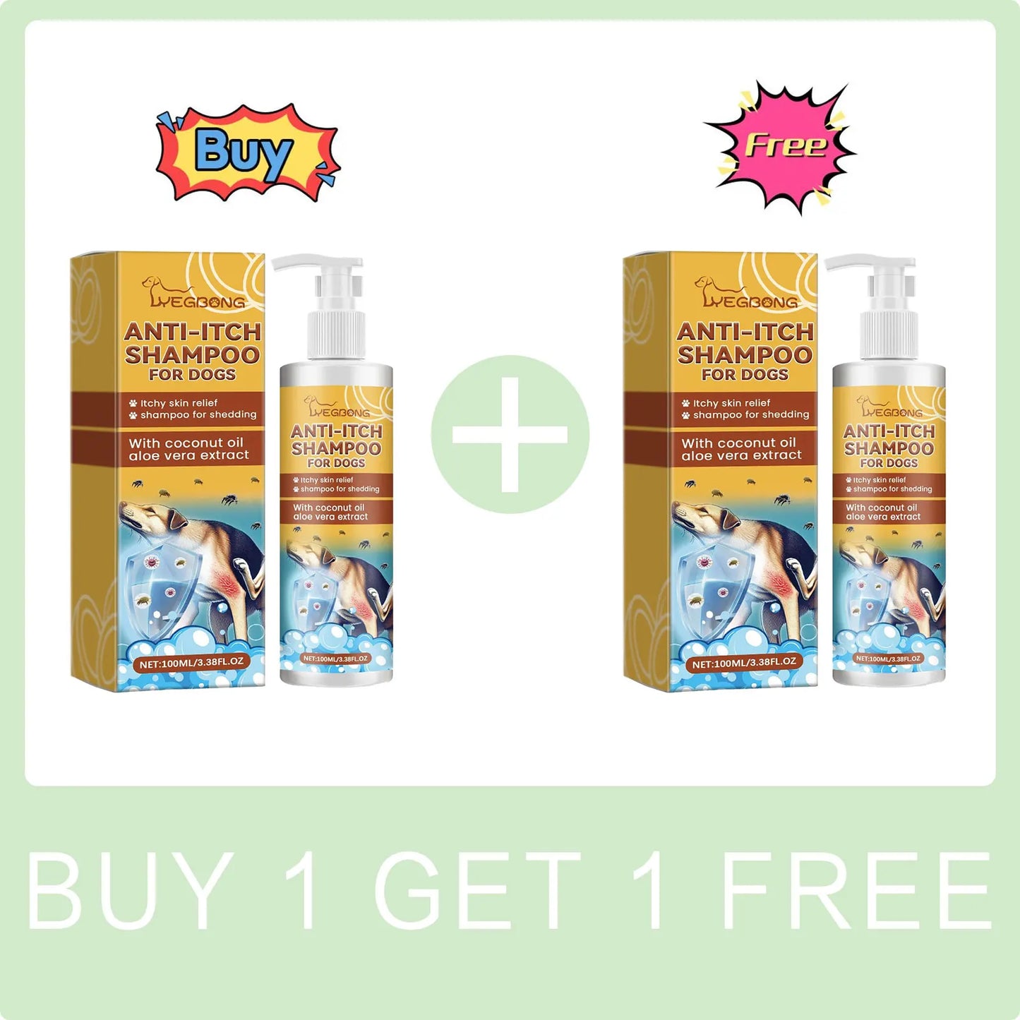 Dog Shampoo & Conditioner – Anti-Itch Sensitive Care