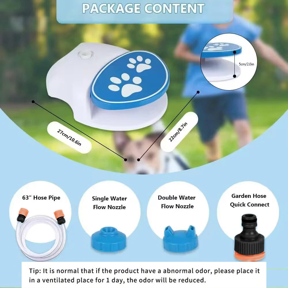 Pedal Activated Dog Water Fountain