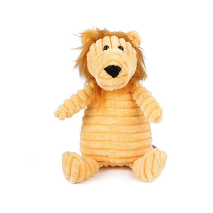 Animal-Shaped Plush Squeaky Dog Toy