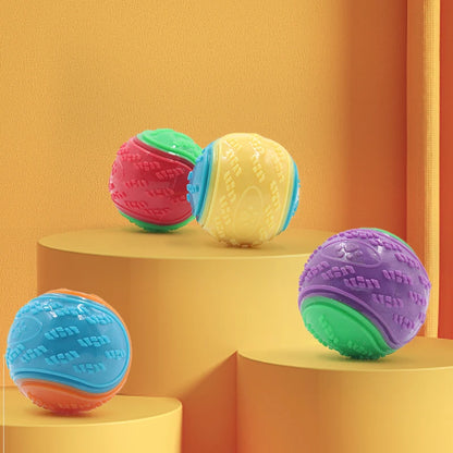 Interactive TPR Squeaky Dog Ball