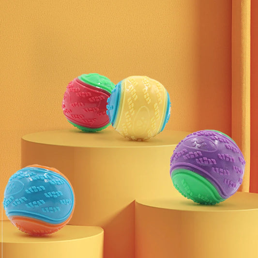 Interactive TPR Squeaky Dog Ball