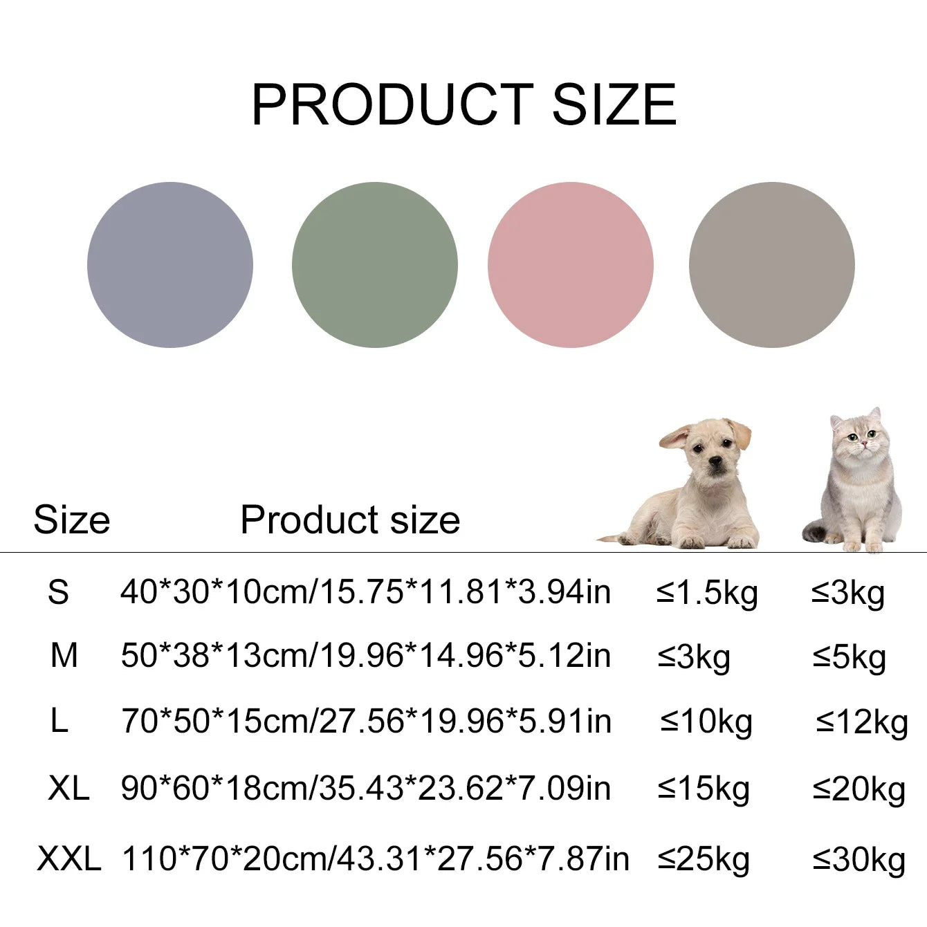 Large Pet Sofa Bed – Dog & Cat