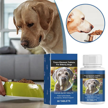 Senior Dog Calcium Supplement – Bone & Nerve Support