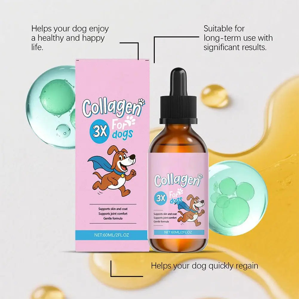 Dog Collagen Nutritional Drops – Hair & Skin Care 60ml