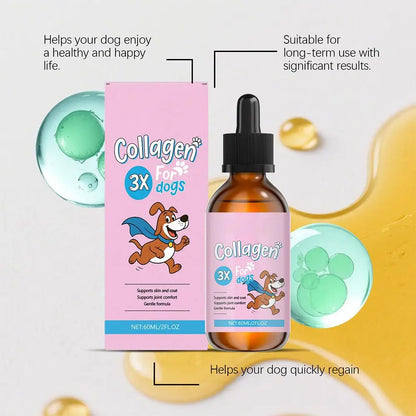 Dog Collagen Nutritional Drops – Hair & Skin Care 60ml