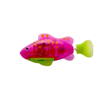 LED Inductive Swimming Robot Fish Cat Toy