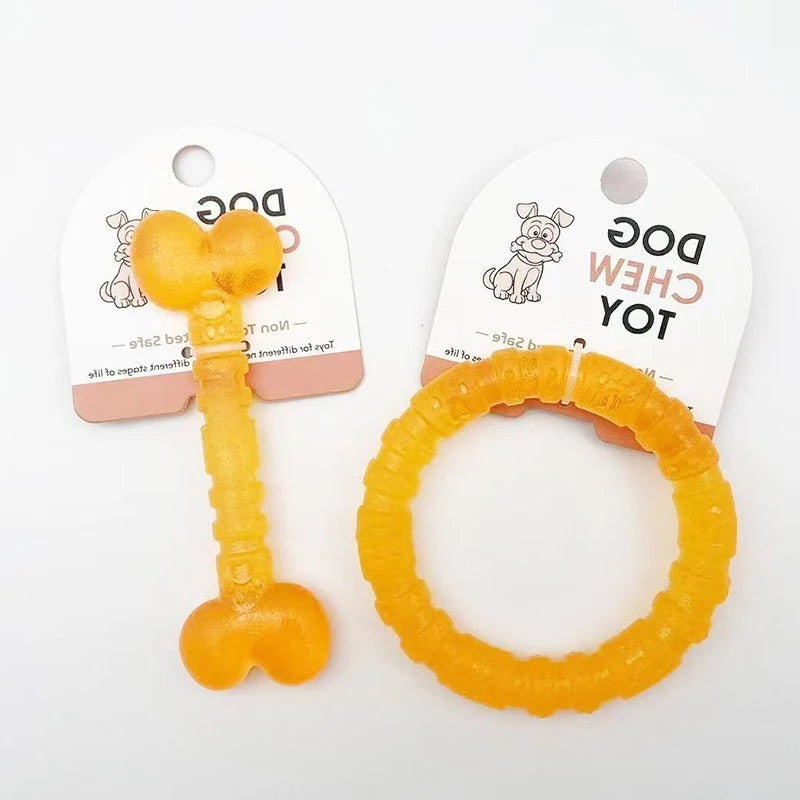Interactive Rubber Dog Toys for Small Dogs