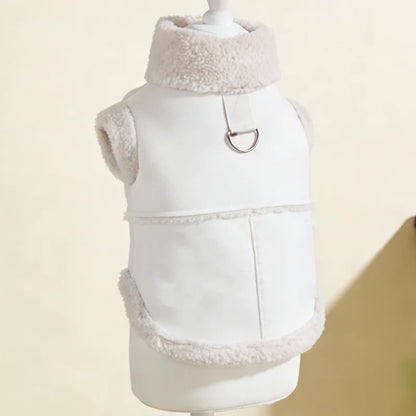 Plush Winter Vest for Small Dogs & Cats