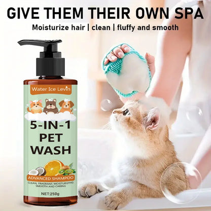 Coconut Pet Shampoo 5-in-1 – Dog & Cat Care