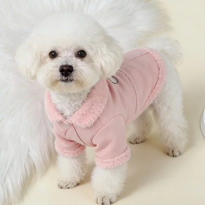 Plush Winter Vest for Small Dogs & Cats