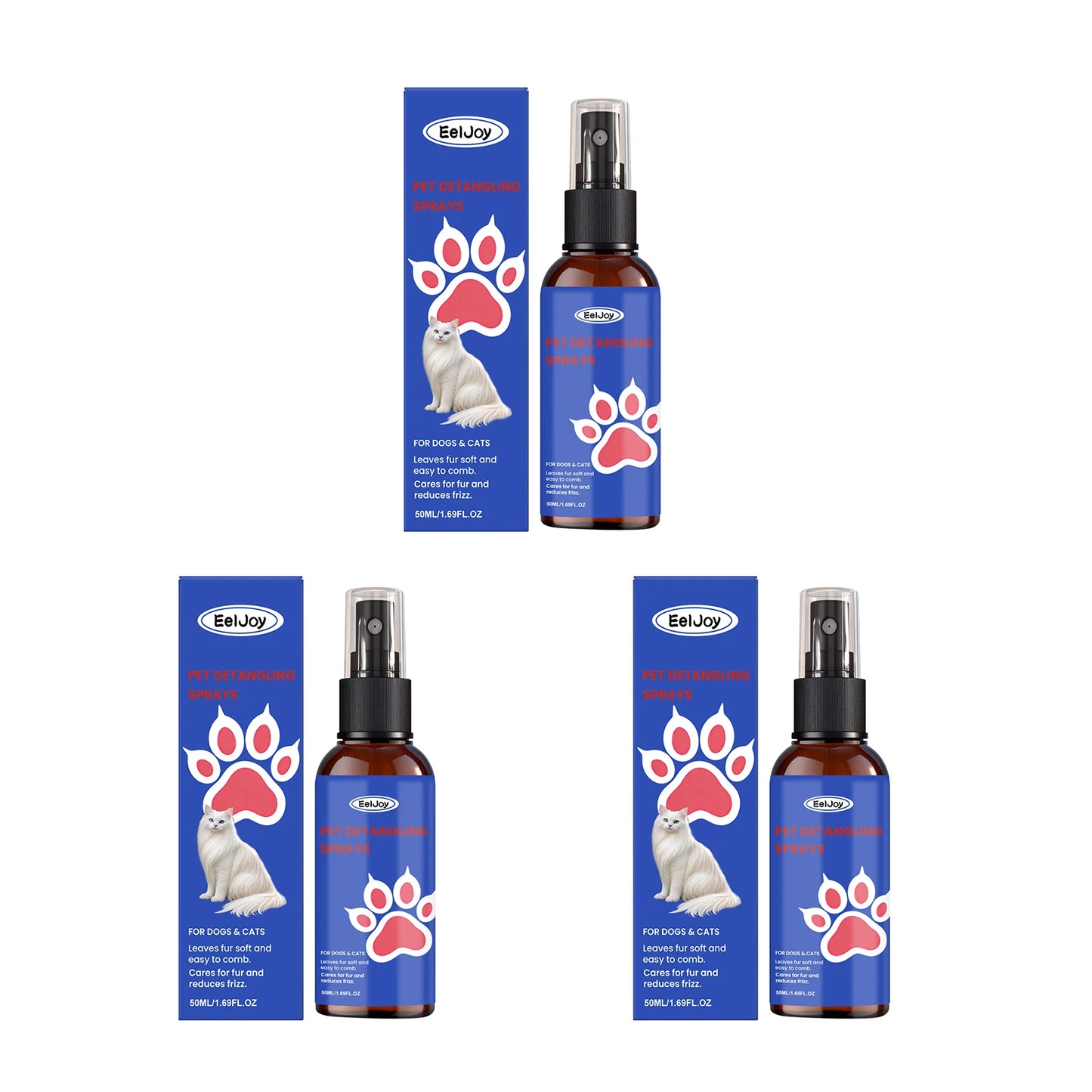 Pet Hair Detangling Spray – Shine & Tangle Care