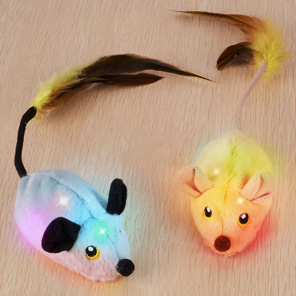 Electronic Moving Mouse Cat Toy