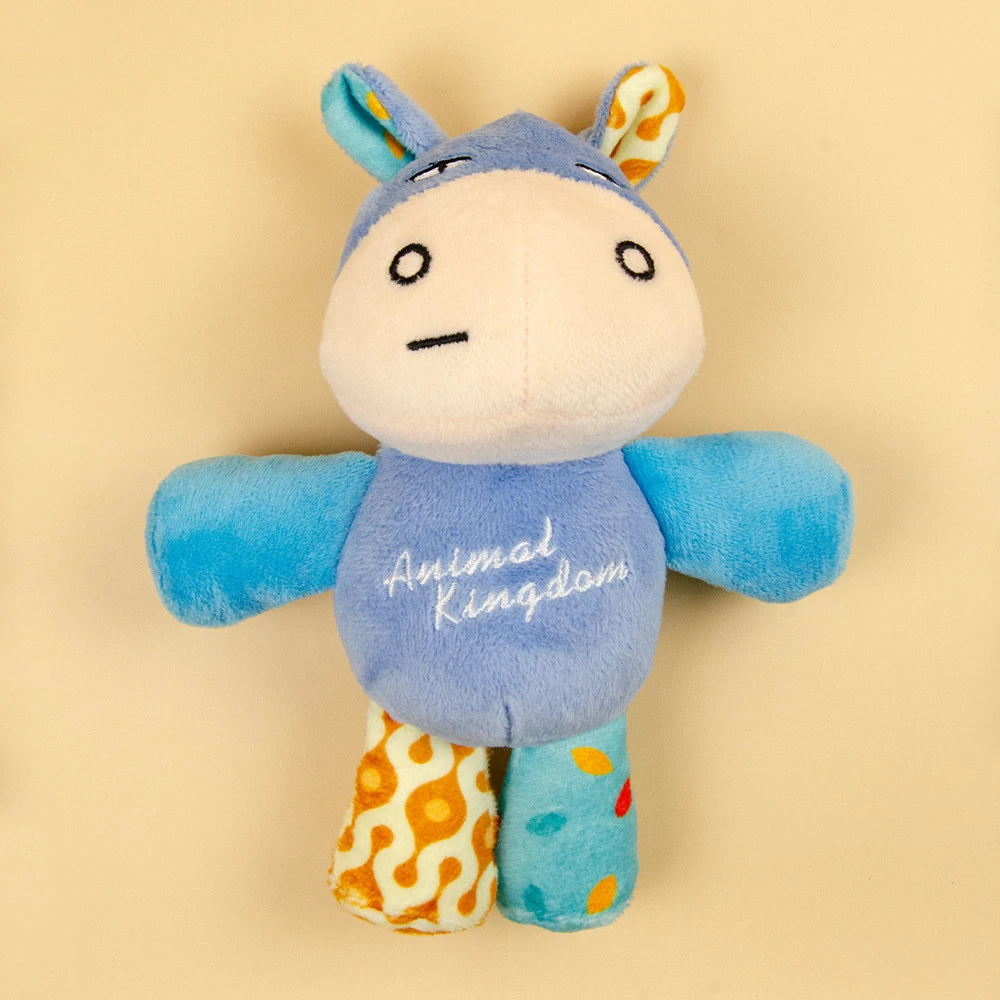 Plush Squeaky Dog Toy with Crinkle Paper