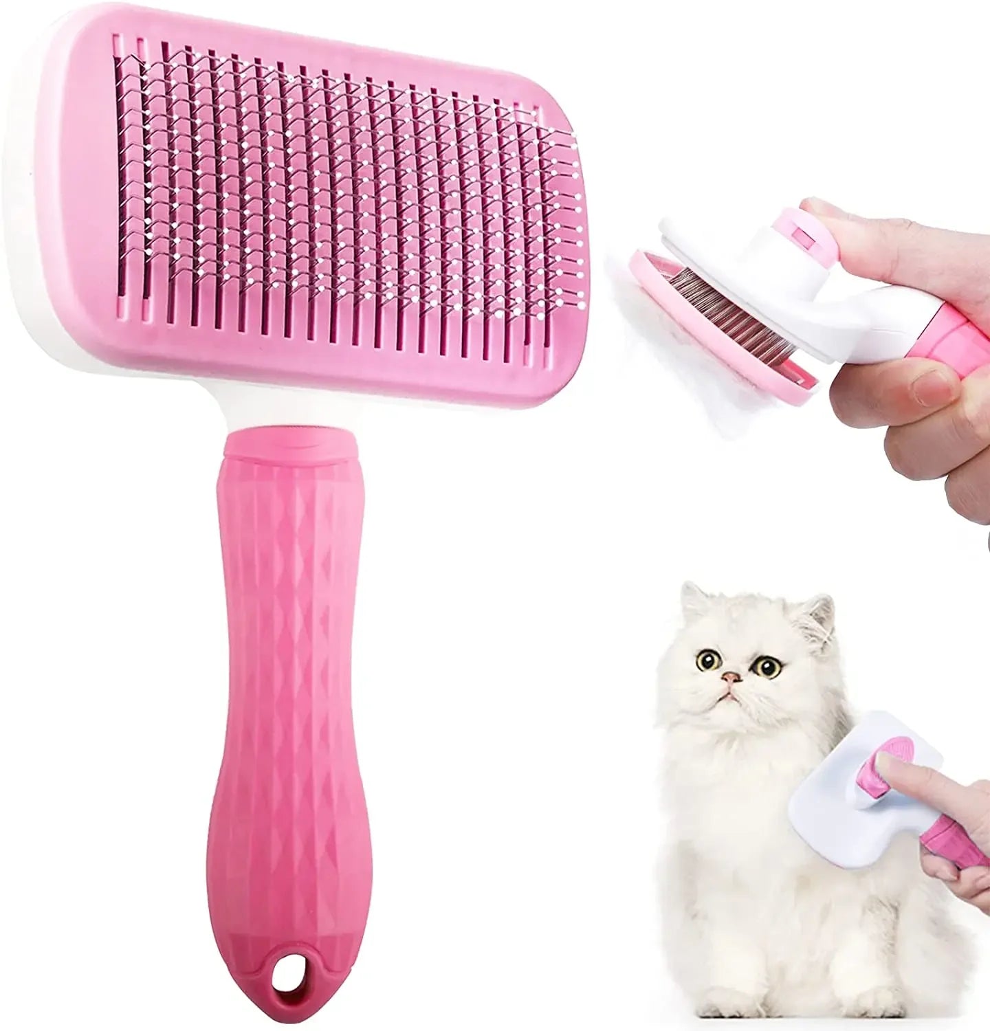 Dog & Cat Hair Remover Brush – Grooming Tool