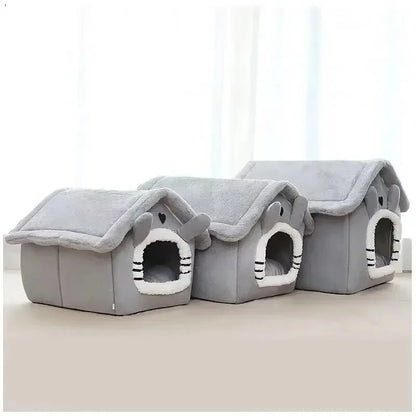 Warm Pet Tent Bed – Dog & Cat Kennel