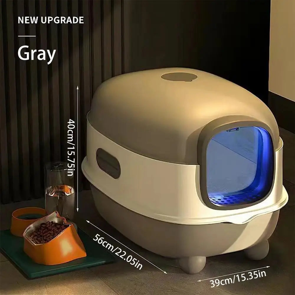 Self-Cleaning Cat Litter Box – Odor Control