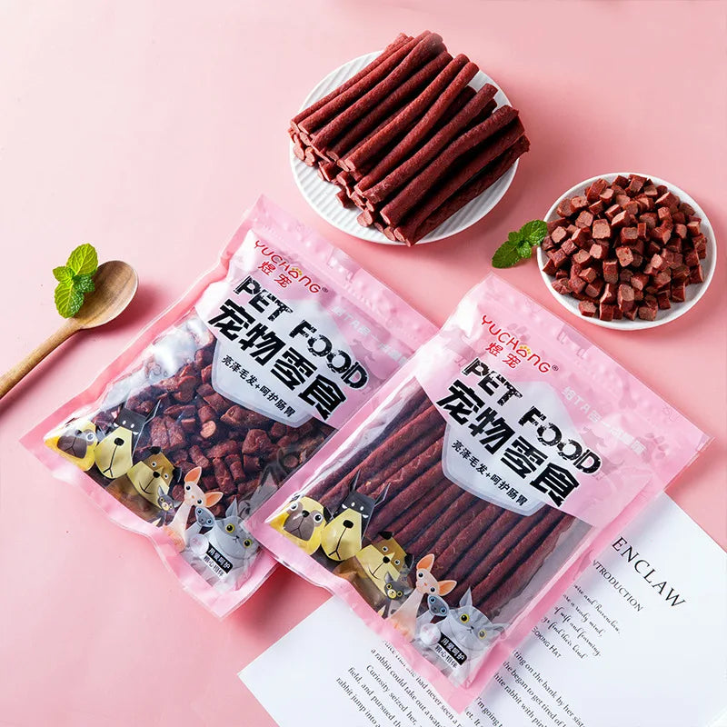 Dog Beef Strip Snacks 500g – Healthy Chew Treat