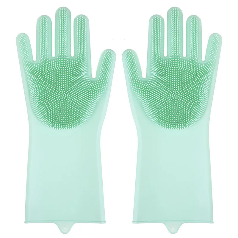Dog & Cat Bathing Glove – Silicone Scrubber