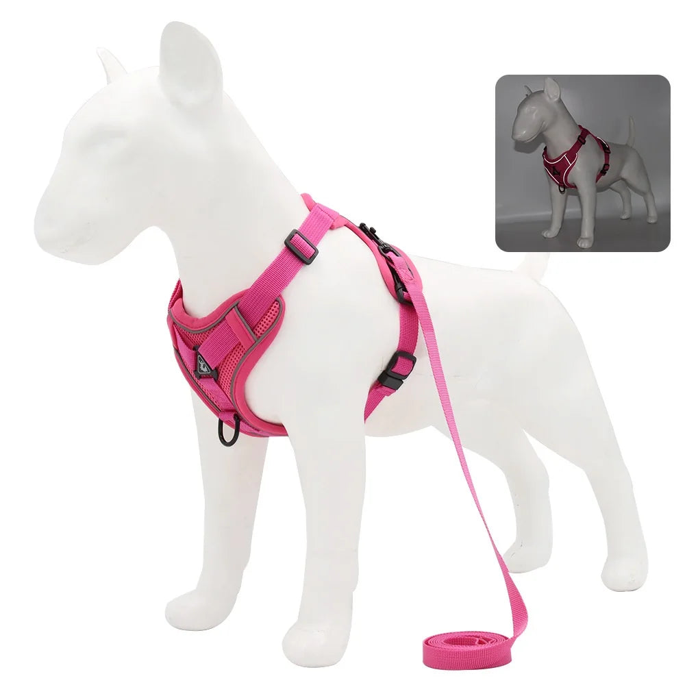 Dog Walking Harness for French Bulldog Pug