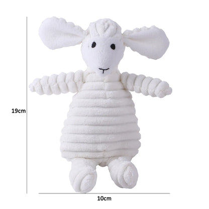 Plush Squeaky Dog Toy for Puppies