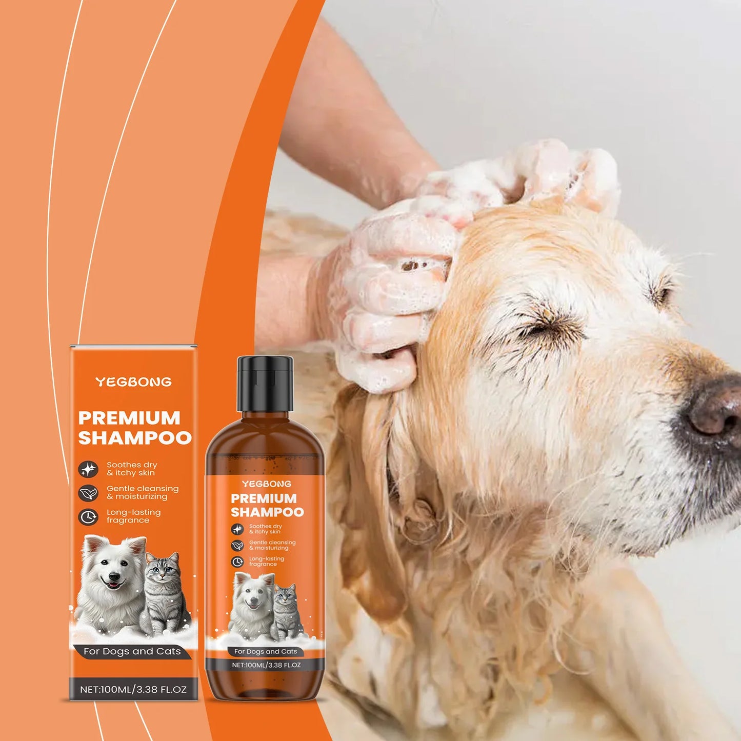Pet Anti-Dandruff Shampoo – Flea & Itch Control