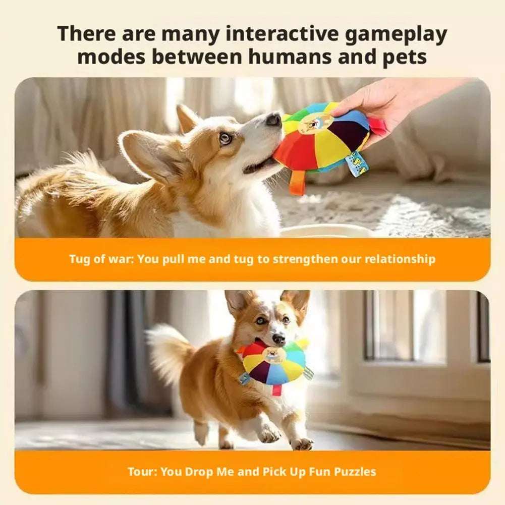 Durable Squeaky Dog Toy for Puppies