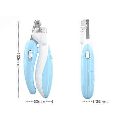 Professional LED Pet Nail Clippers – Dog & Cat Trimmer