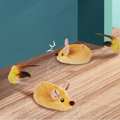 Electronic Moving Mouse Cat Toy