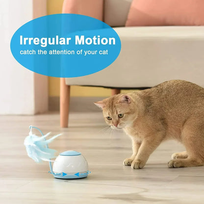 USB Rechargeable Rotating Cat Toy