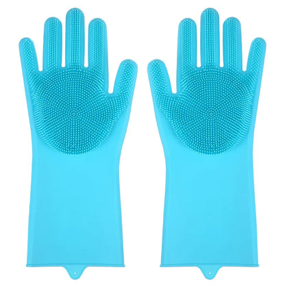 Dog & Cat Bathing Glove – Silicone Scrubber