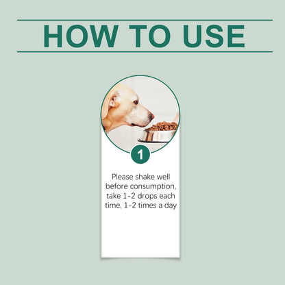 Pet Calming Supplement – Anxiety Relief Drops