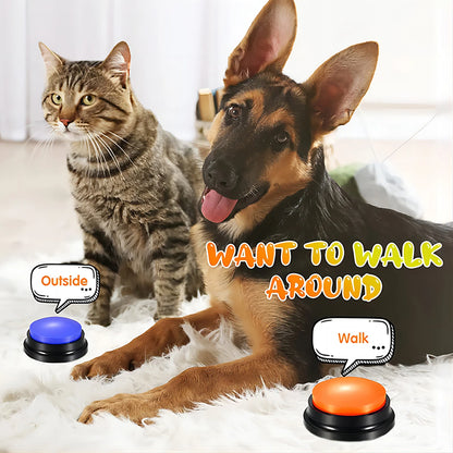 Portable Pet Talking Button Toy